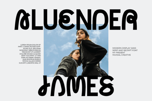 Aluender James: The Modern Sans Serif Font for Polished Digital Brands