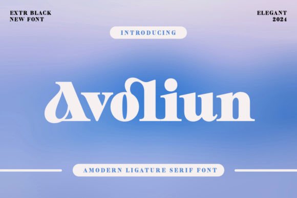 Avoliun: A Modern Serif Font That Elevates Branding