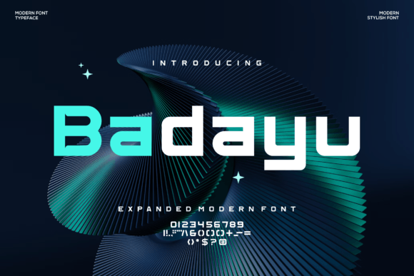 Badayu Font for Modern Editorial Design
