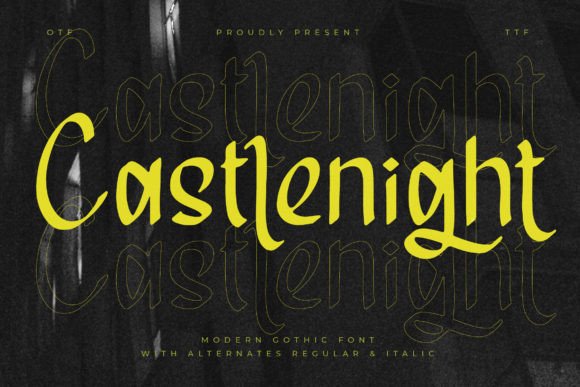Castlenight: A Gothic Font That Elevates Web Design