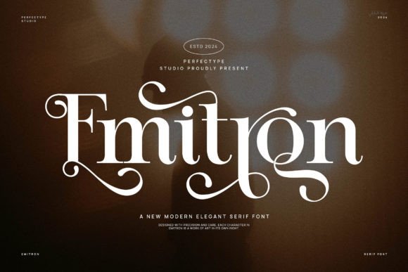 Discover Emitron: A Serif Font That Elevates Branding