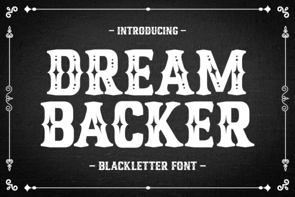 Dream Backer Font Review for Branding Projects