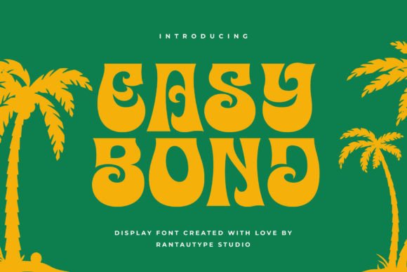 Easy Bond: A Playful Serif Font for Web Design