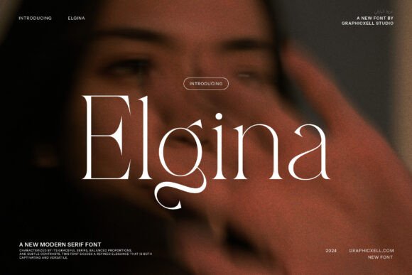 Elgina: A Modern Serif Font for Web Design
