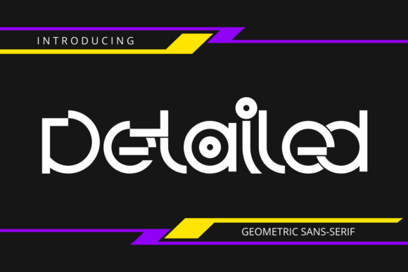 Enhance Your Brand with the Detailed Font