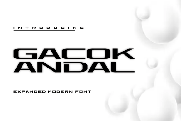 Gacok Sans Serif Font Review