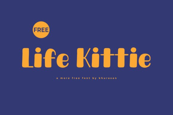Life Kittie Font for Handmade Creations
