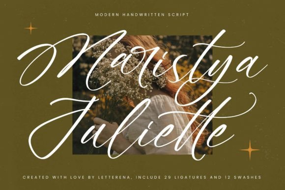 Maristya Juliette: A Luxurious Script Font for Creative Makers