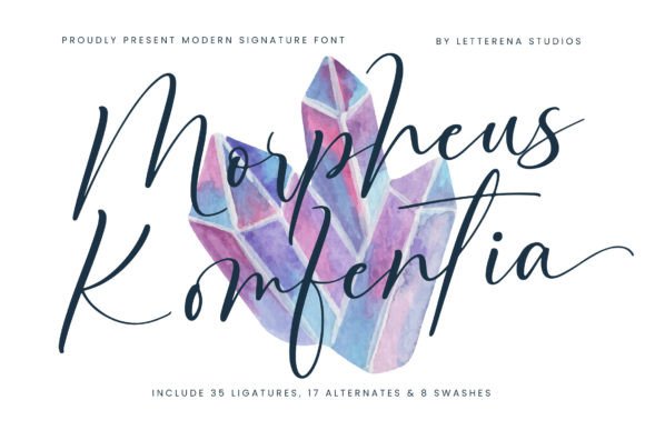 Morpheus Komfentia Font for Modern Campaigns