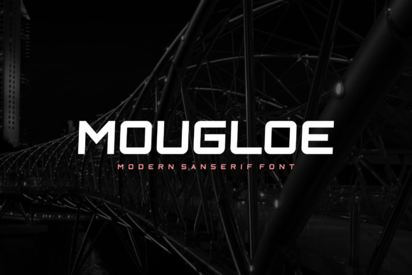Mougloe Sans Serif Font for Handmade Creations