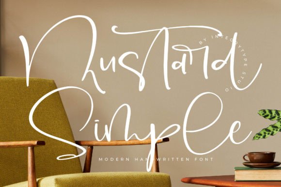 Mustard Simple: The Modern Handwritten Font for Clear Campaigns