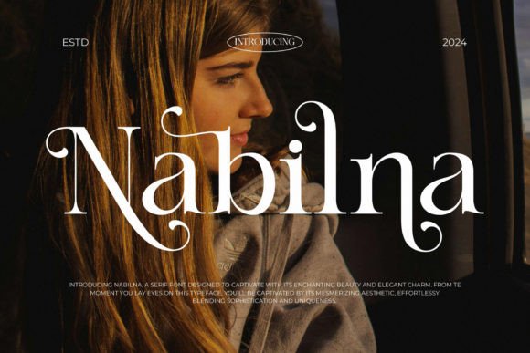 Nabilna Serif Font for Professional Branding