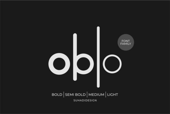 Oblo Font for Modern Web Design Projects