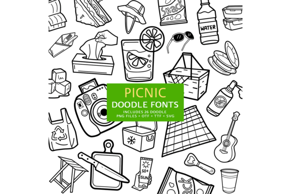 Picnic Doodle: A Playful Font for Modern Campaigns