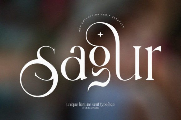 Sagur: A Serif Font with Timeless Elegance