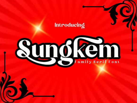 Stylish Sungkem Font for Professional Branding