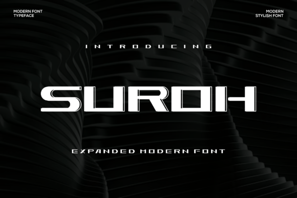 Suroh Font for Bold Digital Branding